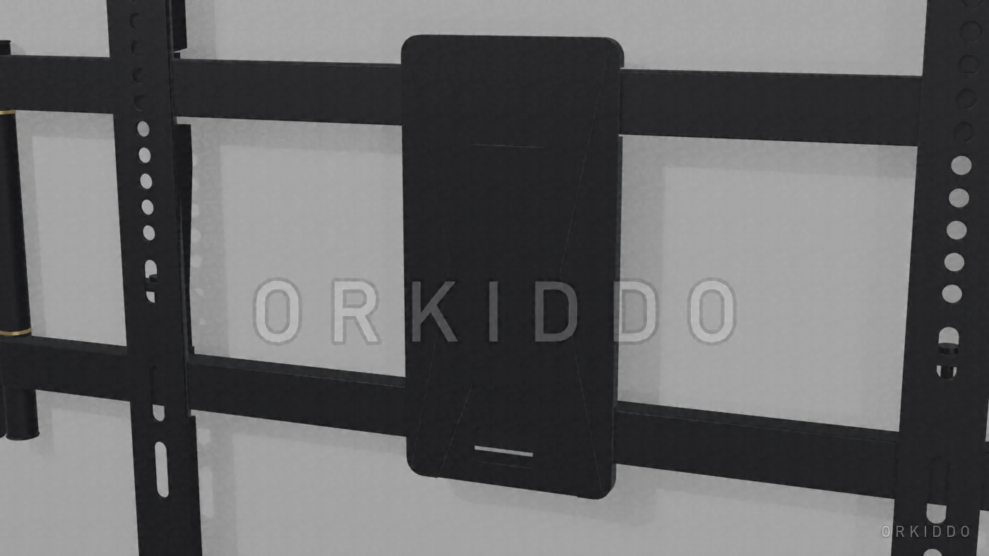 Penutup tengah bracket teleskopik OKD-BV08 untuk merapikan kabel