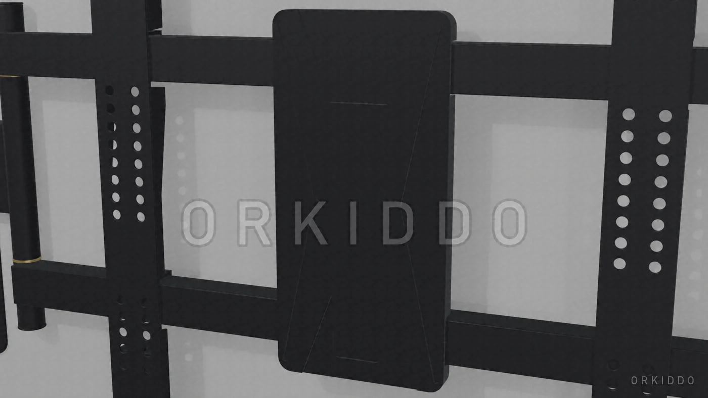 Penutup tengah bracket teleskopik OKD-BV09 untuk merapikan kabel